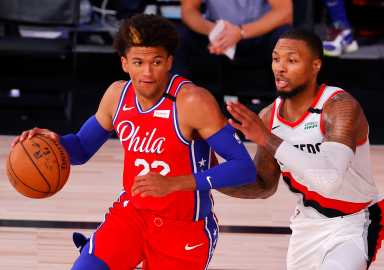 NBA: Philadelphia 76ers at Portland Trail Blazers