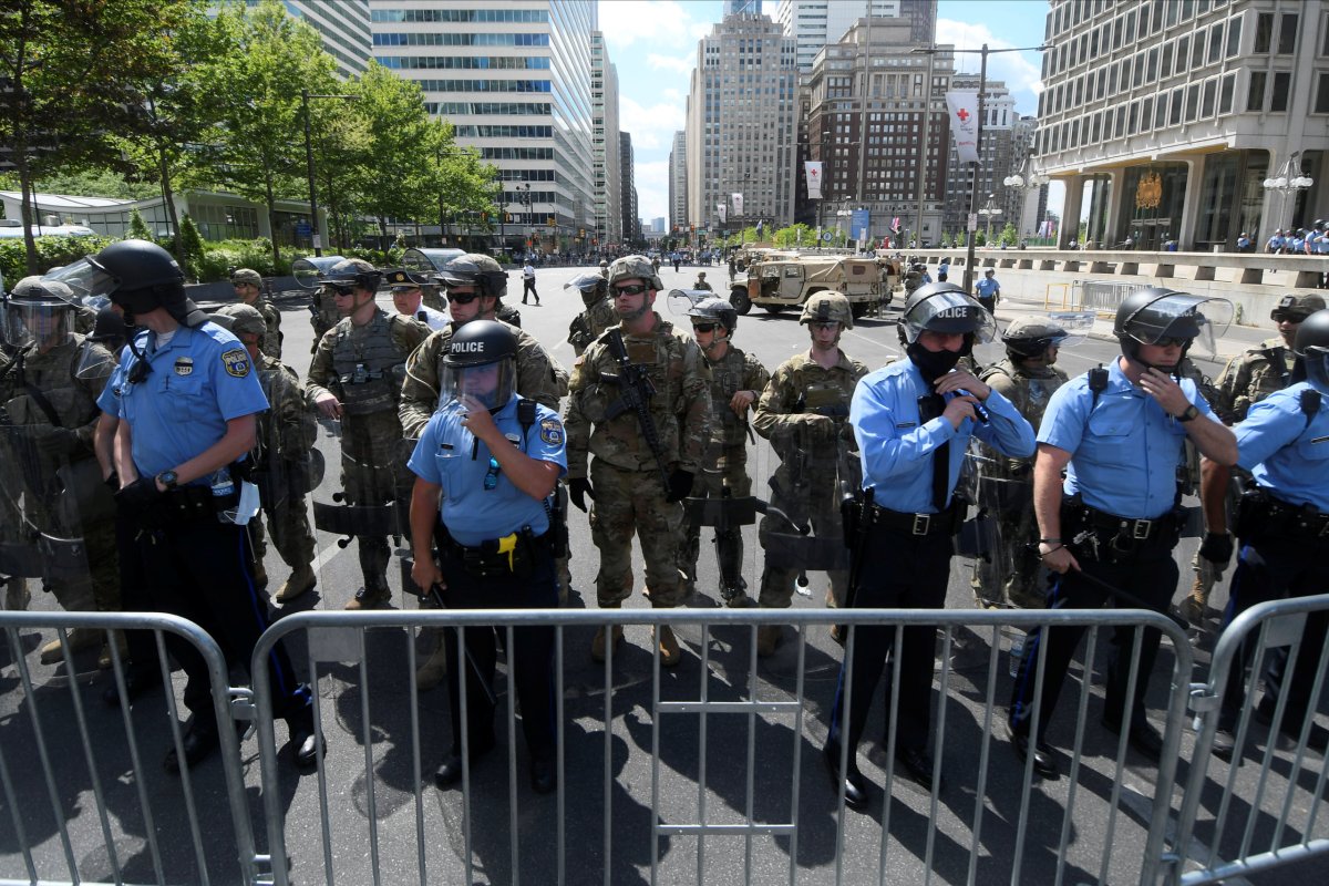 Ongoing George Floyd Protest in Philadelphia