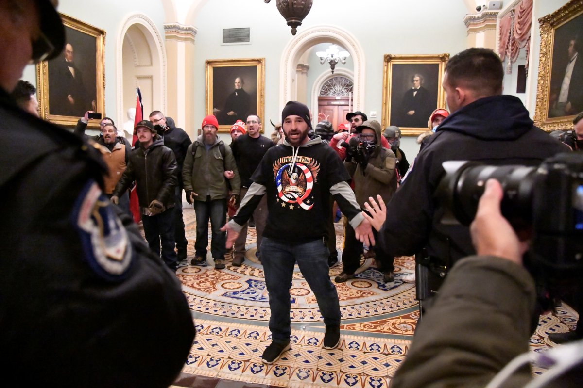 Trump supporters breach the US Capitol