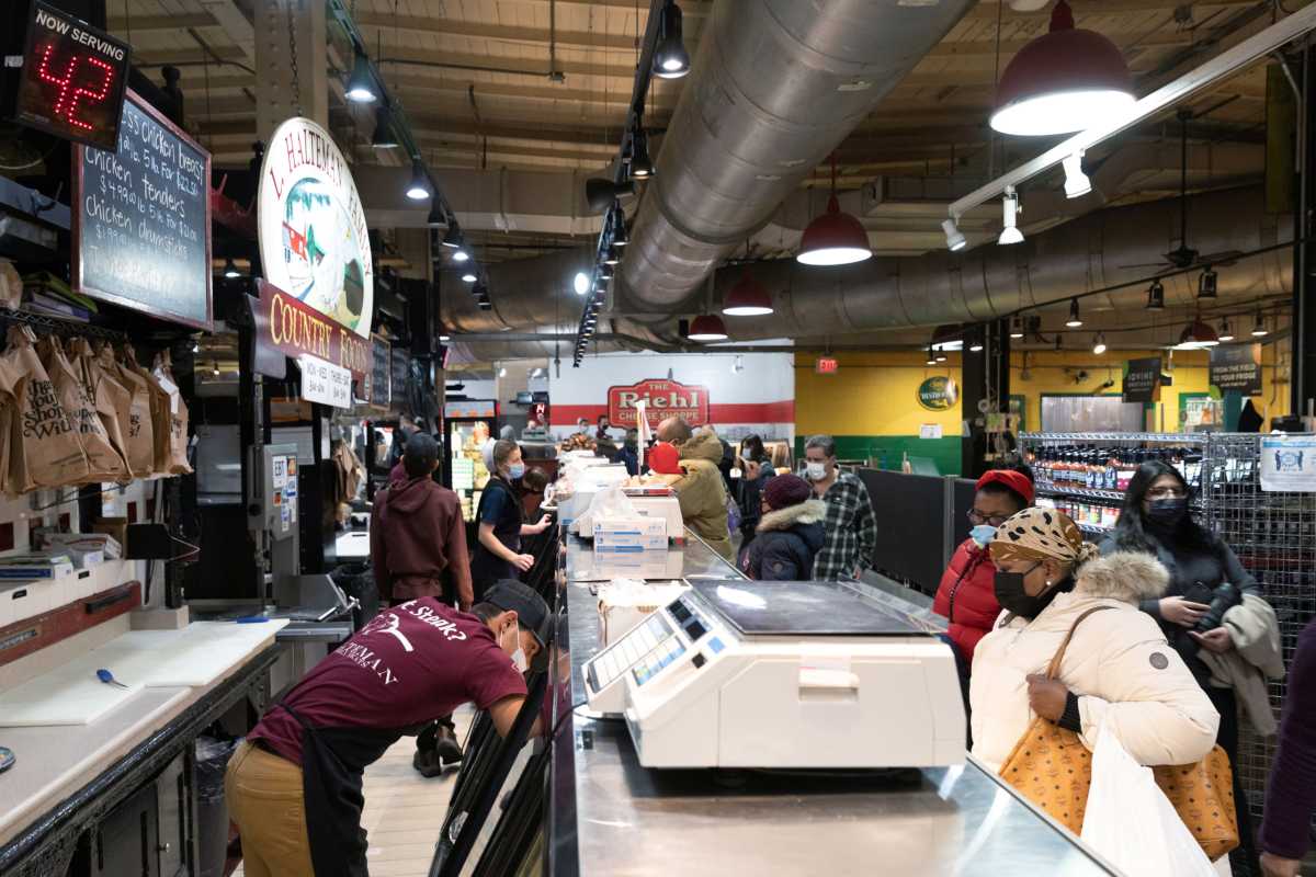 At historic Philadelphia market, small businesses face triple blow from pandemic