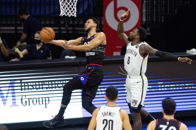 NBA: Brooklyn Nets at Philadelphia 76ers