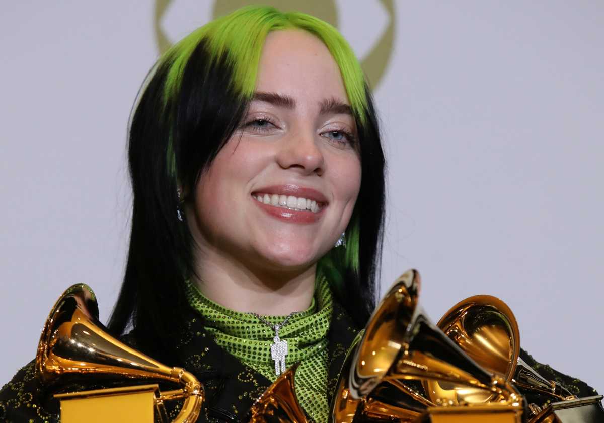 FILE PHOTO: 62nd Grammy Awards – Photo Room – Los Angeles, California, U.S., January 26, 2020 – Billie Eilish poses backstage with her awards