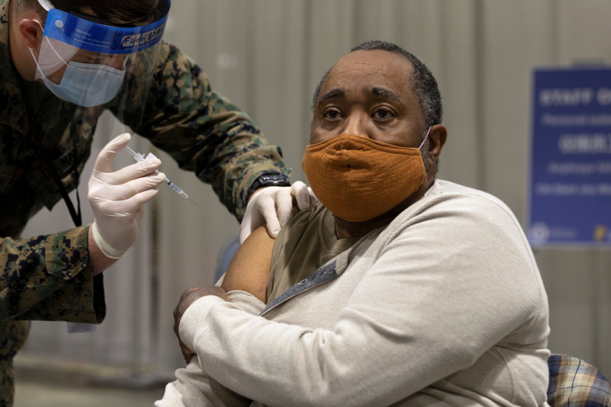 FEMA helps administer COVID-19 vaccines in Philadelphia