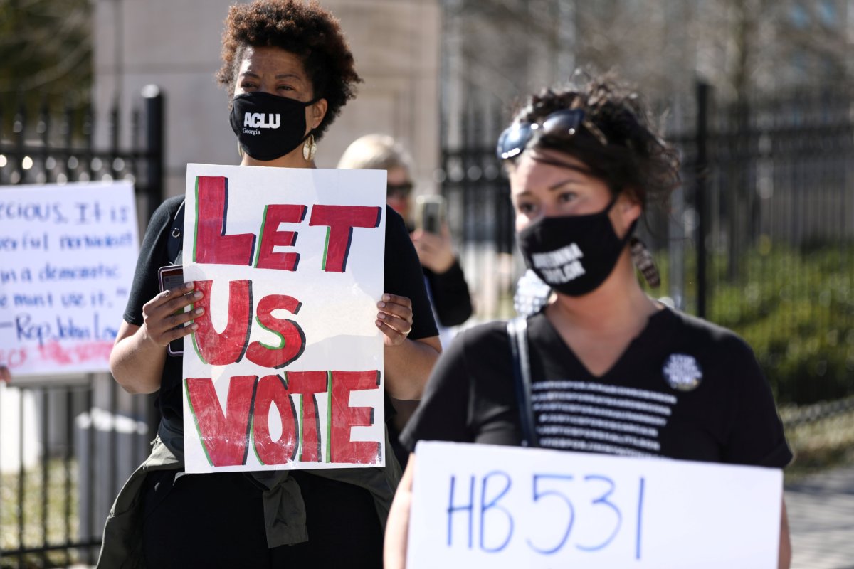 FILE PHOTO: Protest against House Bill 531 in Atlanta