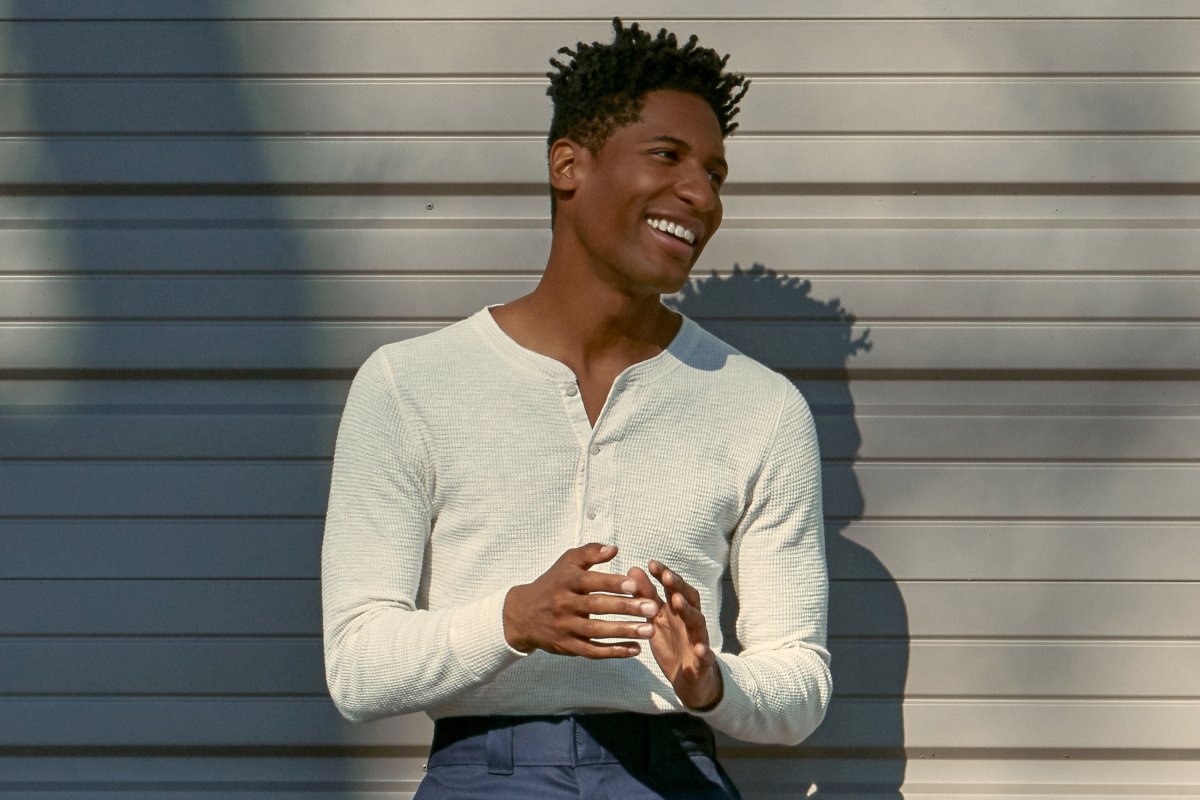 Jon Batiste poses