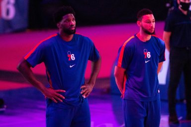 Ben Simmons Joel Embiid 76ers