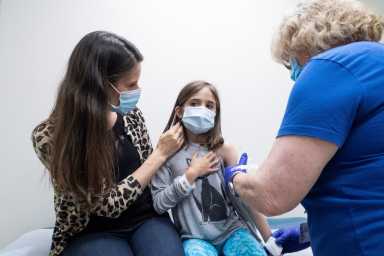 Clinical trial for children for COVID-19 vaccines