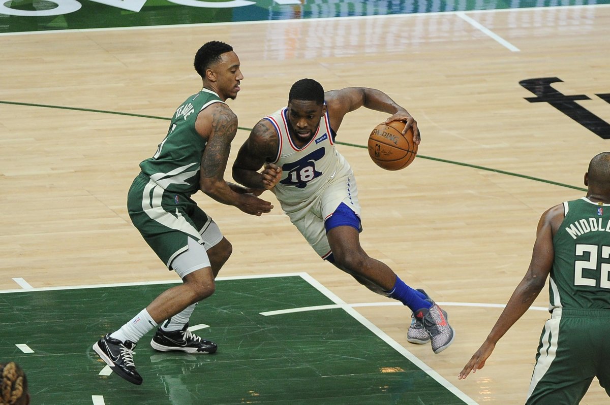 NBA: Philadelphia 76ers at Milwaukee Bucks