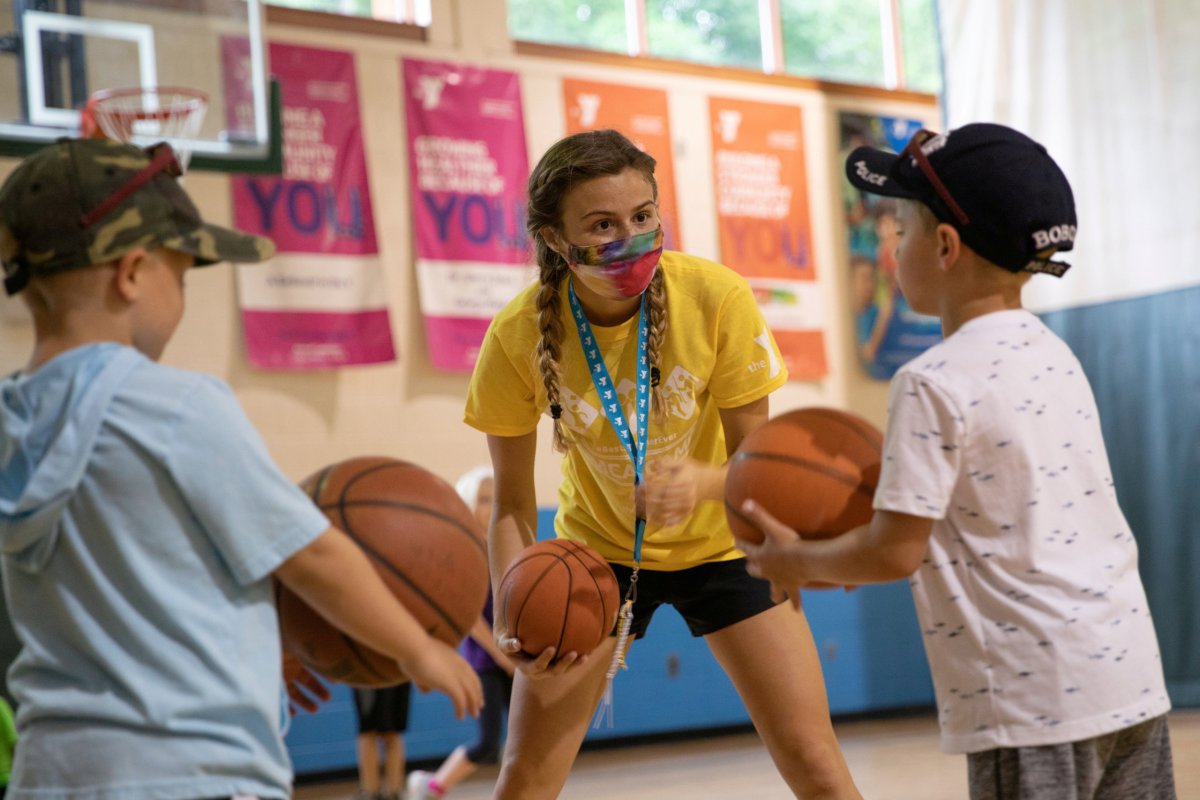 FILE PHOTO: Children return to summer camp amid the coronavirus disease (COVID-19)