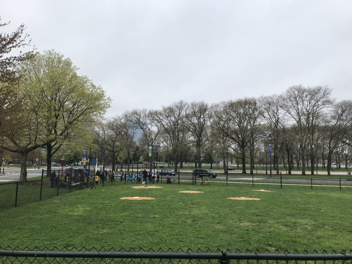Temp T-ball field donated by Bock2