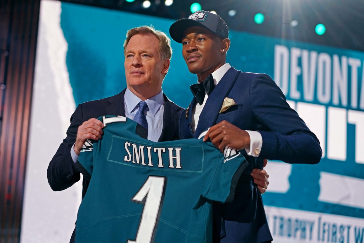 DeVonta Smith Eagles NFL Draft