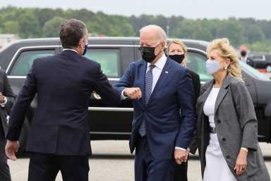 U.S. President Joe Biden and first lady Jill Biden visit Virginia