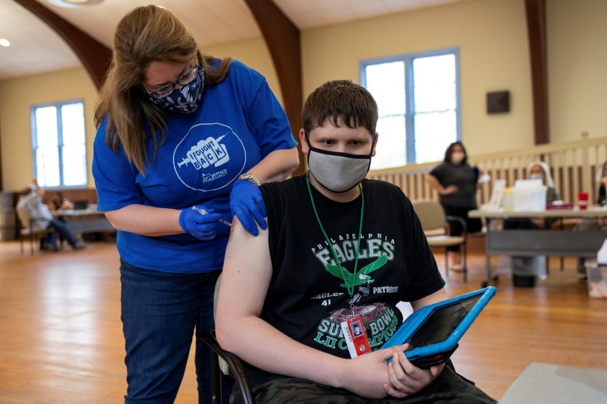 FILE PHOTO: Vaccine clinic for special needs children and families in Worcester