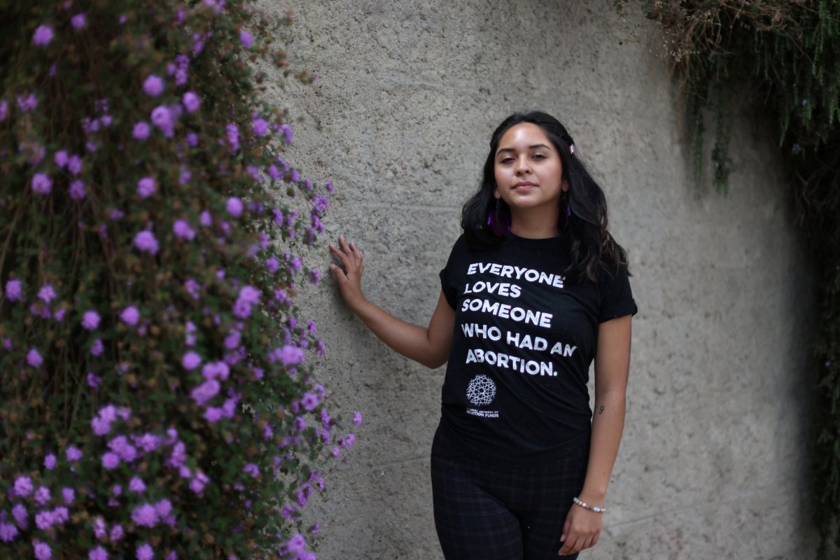 Jessy Rosales, 25, poses for a photo in Los Angeles