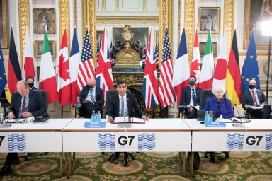 G7 Finance Ministers meeting in London