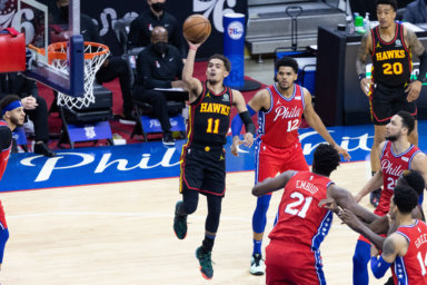 Trae Young Hawks 76ers Game 1