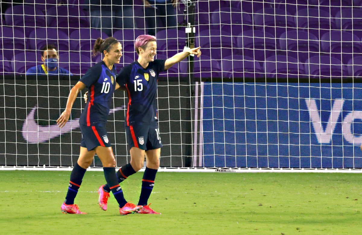 Lloyd Rapinoe USWNT Olympics