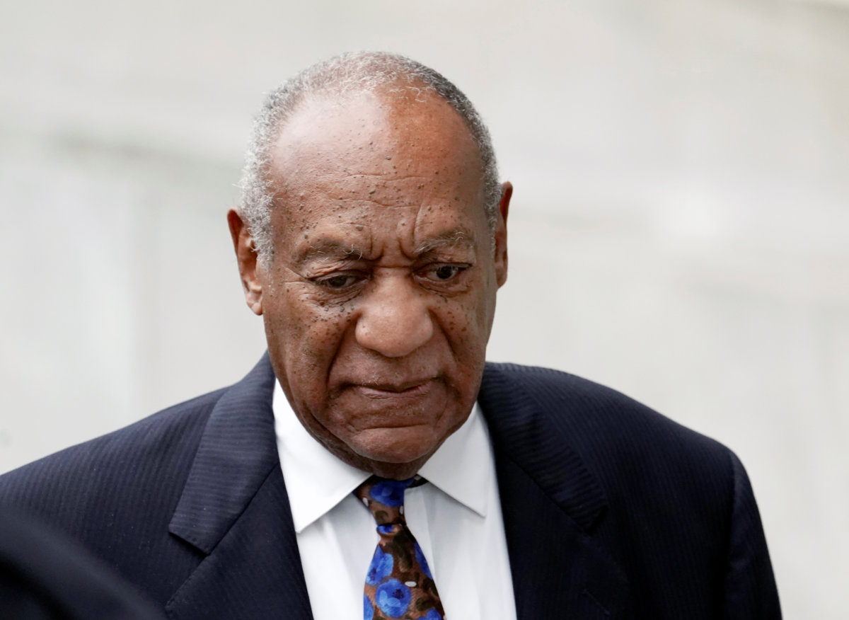 Actor and comedian Bill Cosby arrives at the Montgomery County Courthouse for sentencing in Norristown, Pennsylvania,