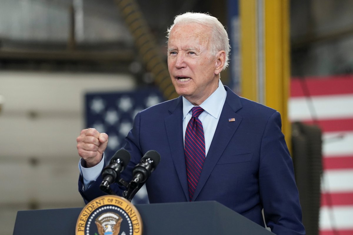 U.S. President Biden visits Municipal Transit Utility in La Crosse