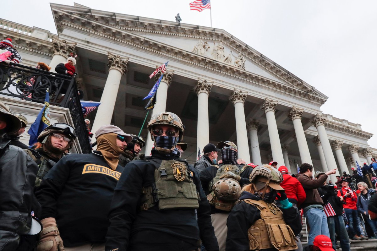 FILE PHOTO: Prosecutors say Oath Keepers militia members conspired in U.S. Capitol siege