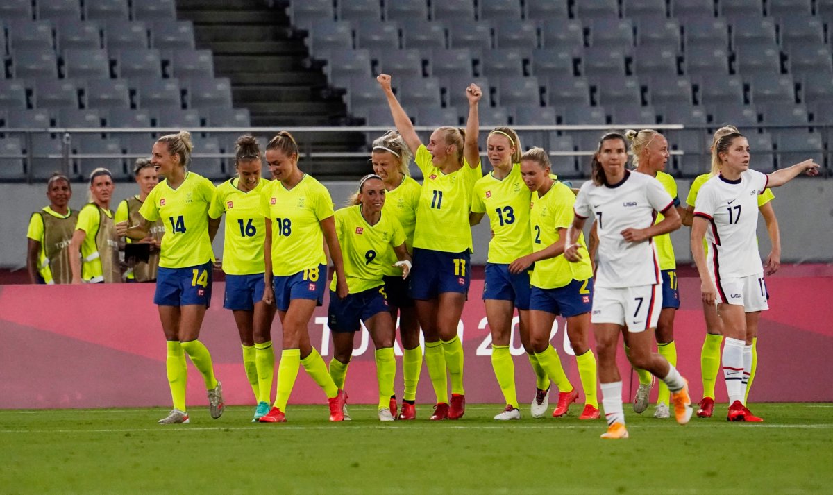 USWNT Sweden Olympics