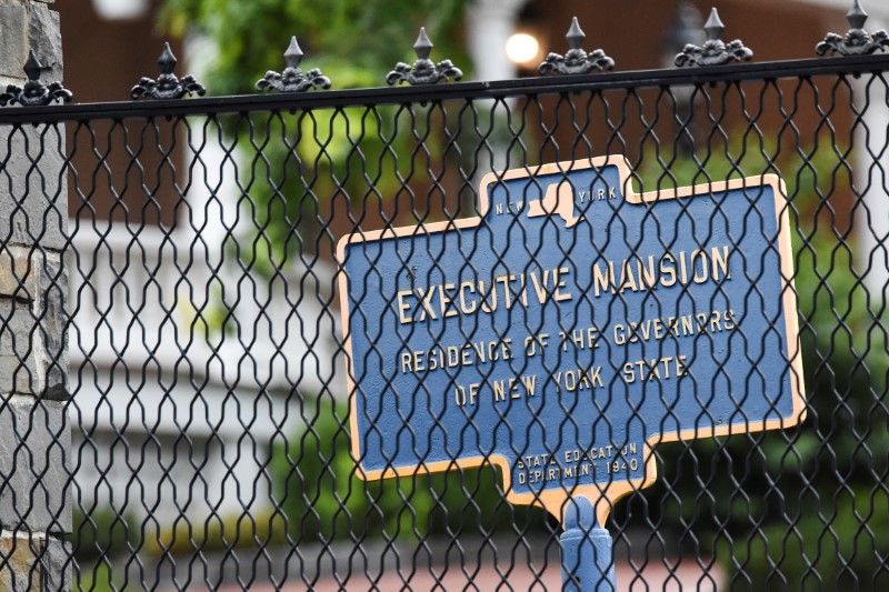 The Governor’s Mansion in Albany, New York