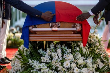 FILE PHOTO: Haiti holds funeral for assassinated President Jovenel Moise in Cap-Haitien