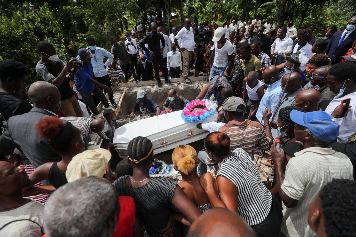 Aftermath of earthquake in Haiti