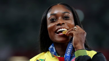 Athletics – Women’s 200m – Medal Ceremony