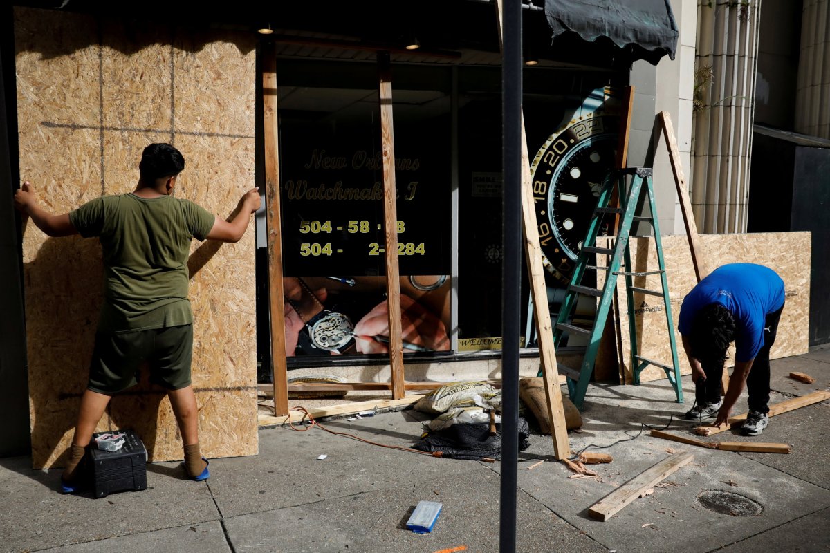 Residents make preparations ahead of Hurricane Ida in Louisiana