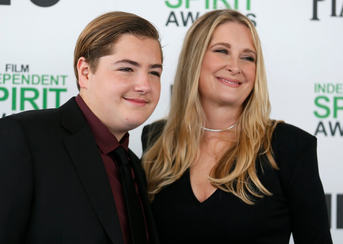 Gandolfini and Wudarski arrive at the 2014 Film Independent Spirit Awards in Santa Monica