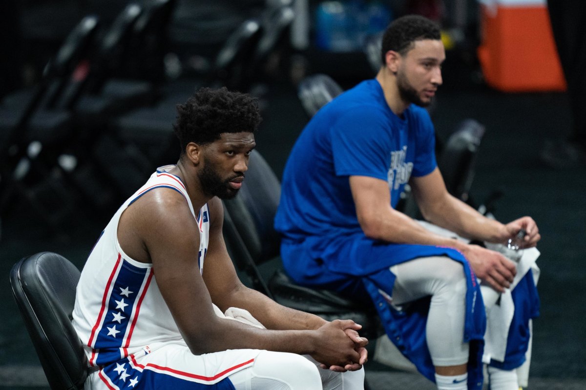 Joel Embiid Ben Simmons