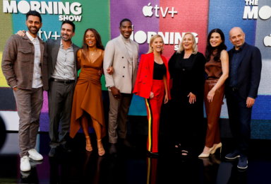 FILE PHOTO: A photo call for season two of the television series “The Morning Show” in Los Angeles