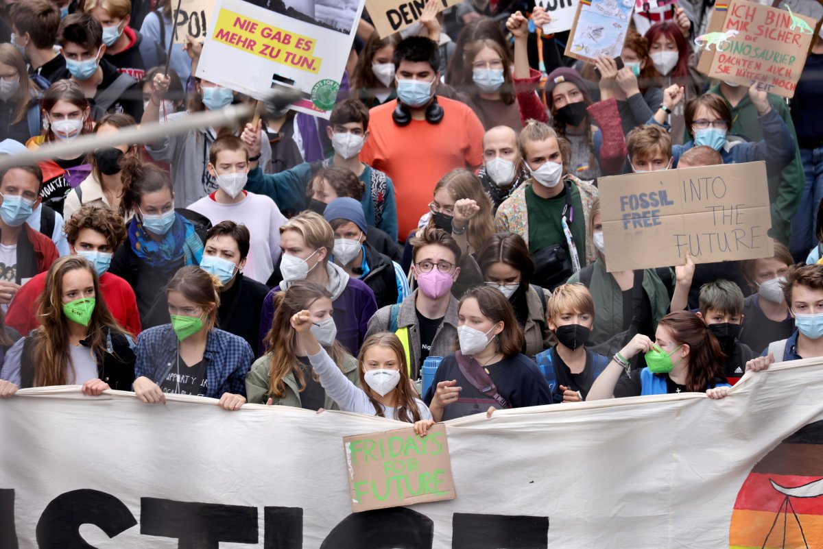 Global Climate Strike of the movement Fridays for Future, in Berlin