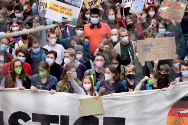 Global Climate Strike of the movement Fridays for Future, in Berlin