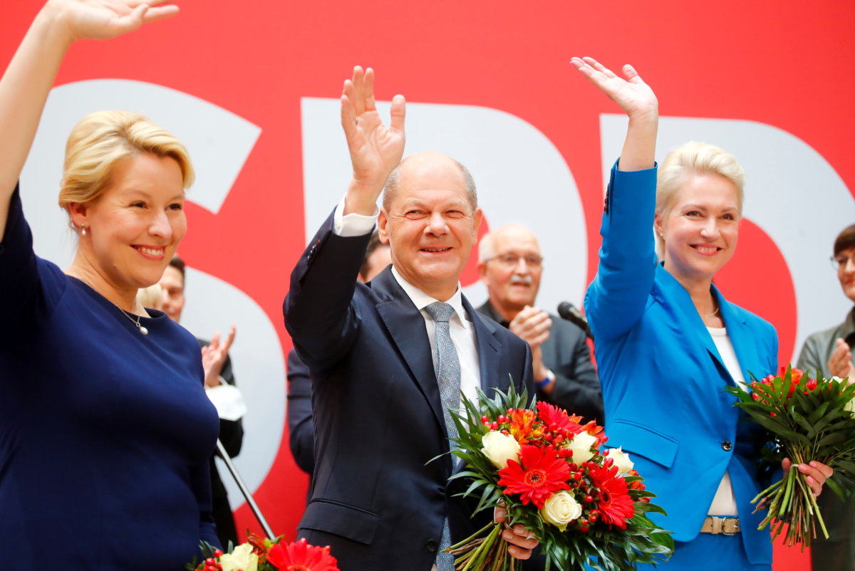 Party leadership meeting of the SPD after German general elections, in Berlin