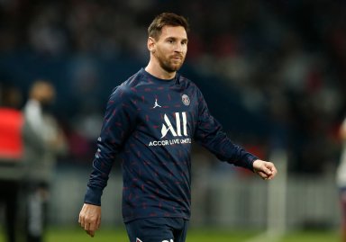 Lionel Messi PSG Champions League