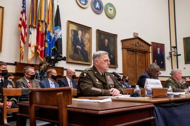 U.S. military brass testify in the House on Afghanistan