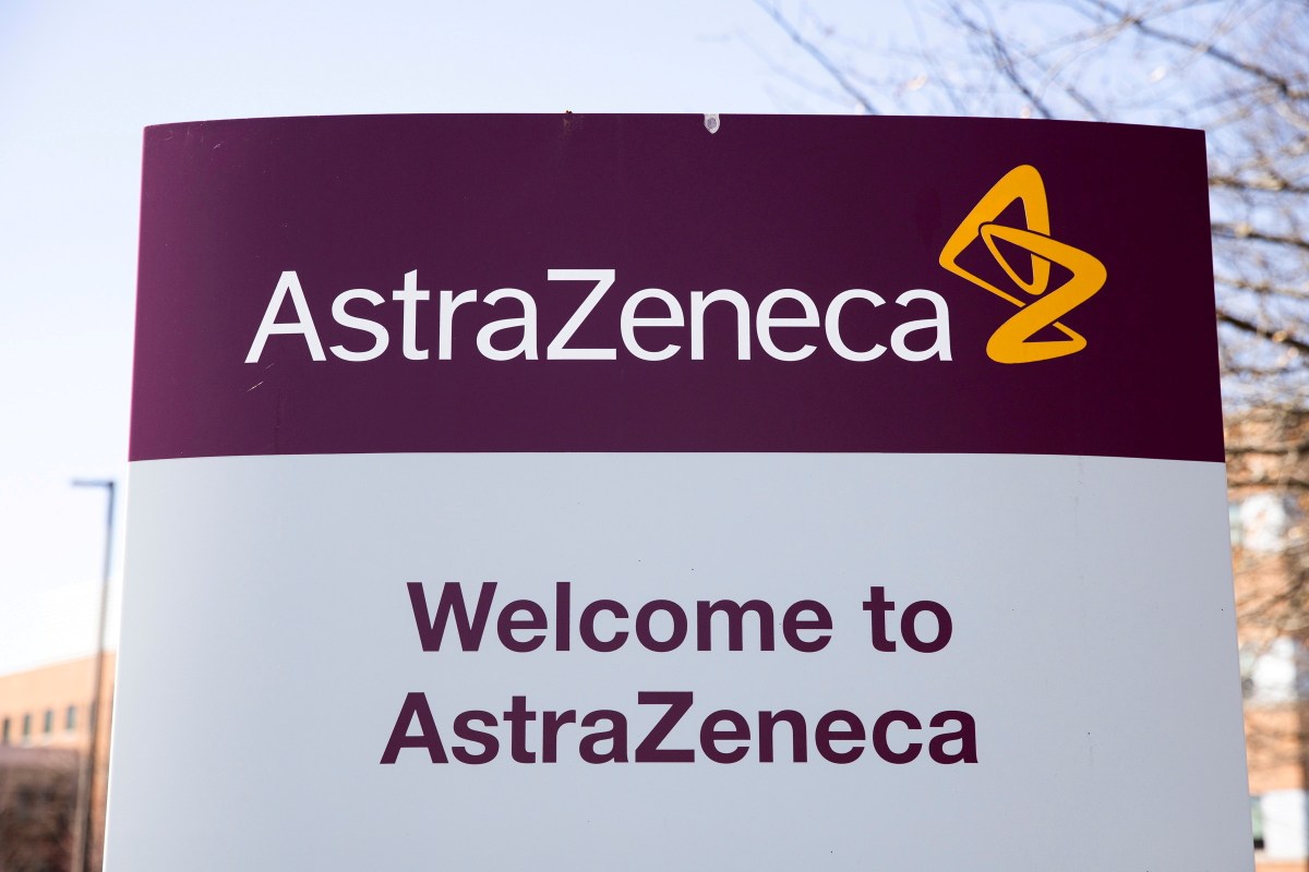 FILE PHOTO: Exterior photos of the North America headquarters of AstraZeneca