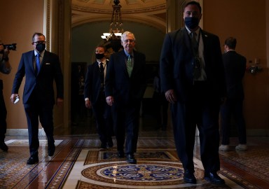 FILE PHOTO: The U.S. Senate reached a deal to pass a $480 billion increase in Treasury Department borrowing authority, at the U.S. Capitol