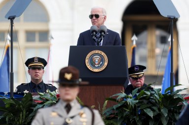 40th annual National Peace Officers’ Memorial Service at the Capitol in Washington