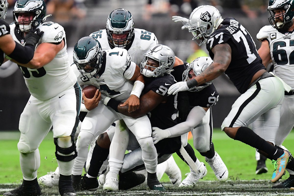 NFL: Philadelphia Eagles at Las Vegas Raiders