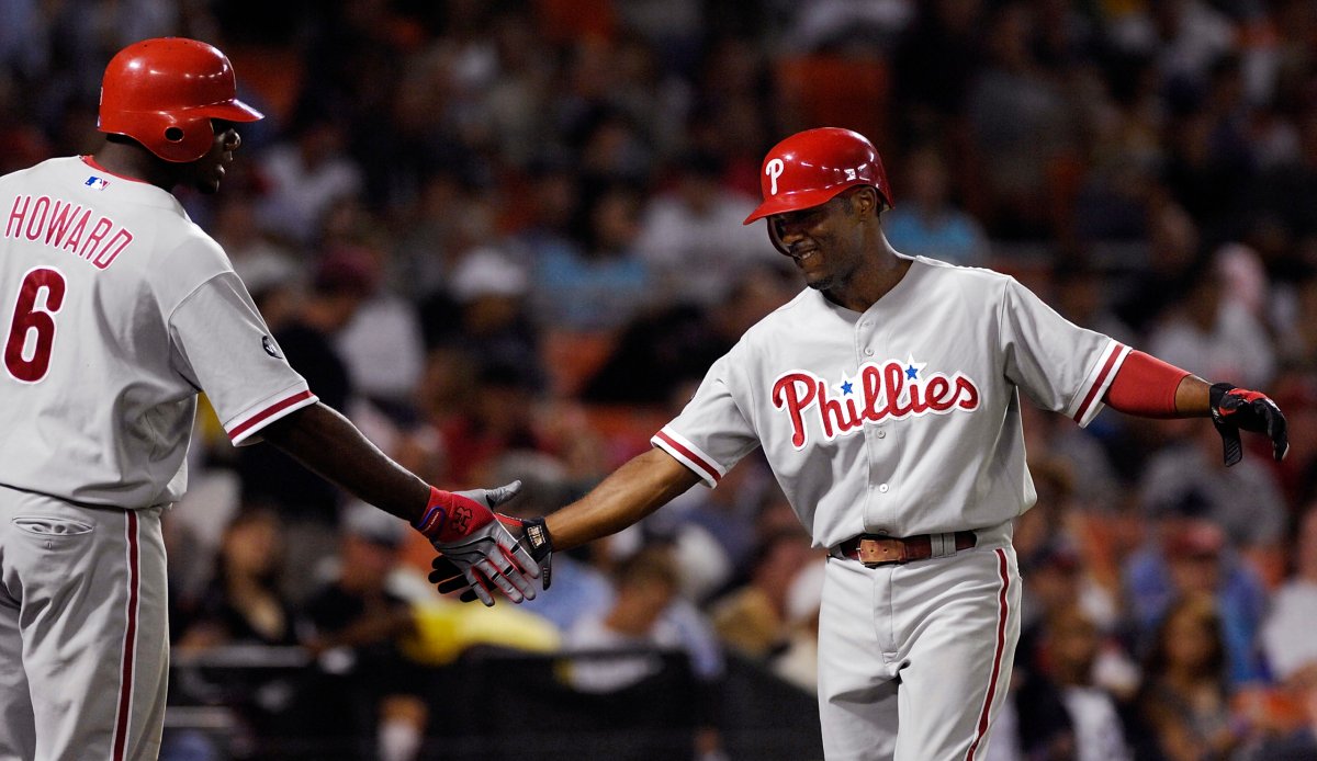 Ryan Howard Jimmy Rollins Phillies