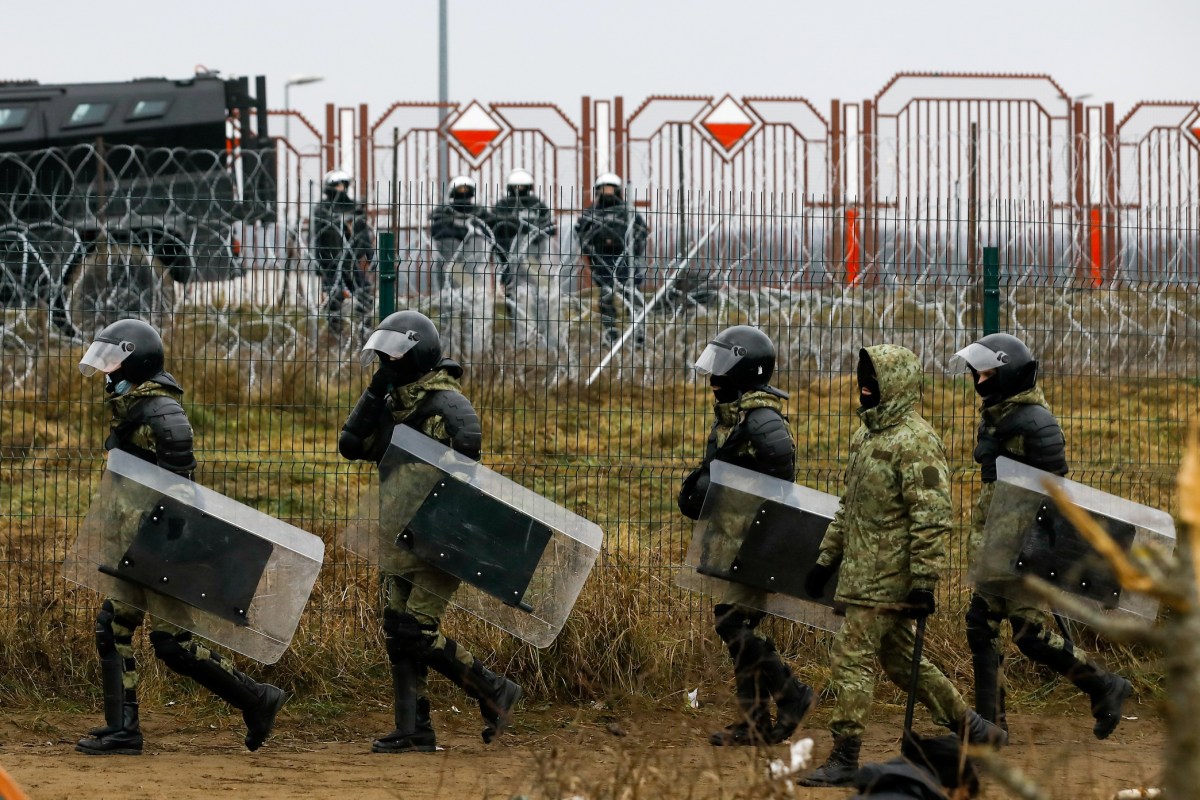 Migrant crisis on the Belarusian-Polish border