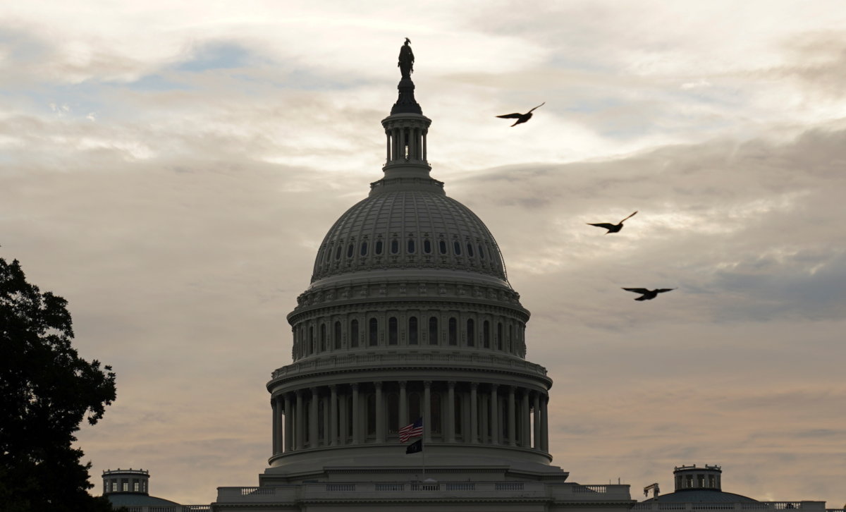 FILE PHOTO: The dome of the U.S. Capitol in Washington