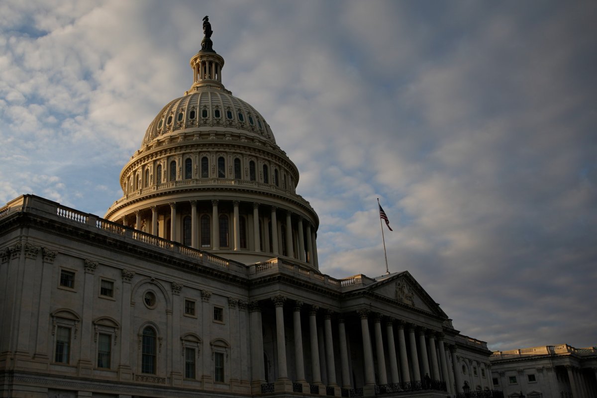 The U.S. Capitol building is seen in Washington