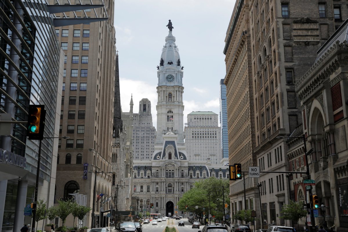The Court of Common Pleas is seen in the Philadelphia City Hall in Philadelphia, Pennsylvania