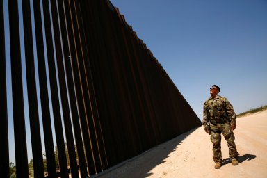 US Mexico border