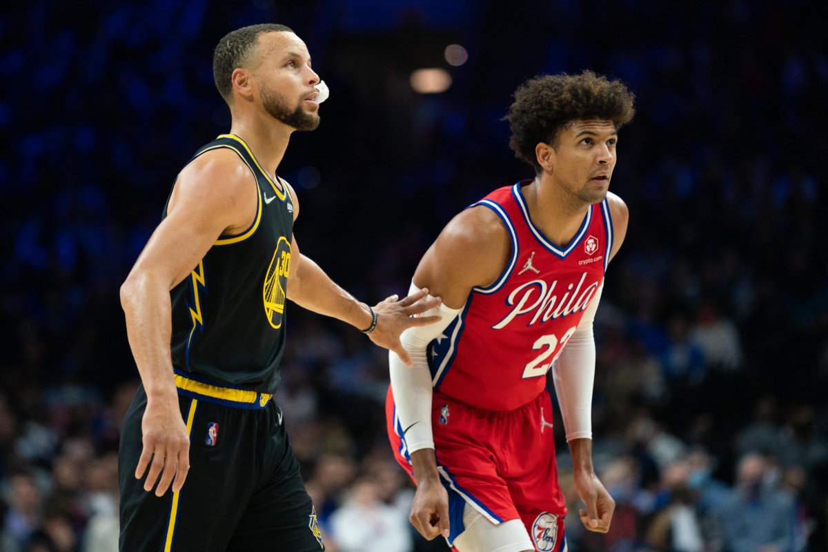 Matisse Thybulle Stephen Curry