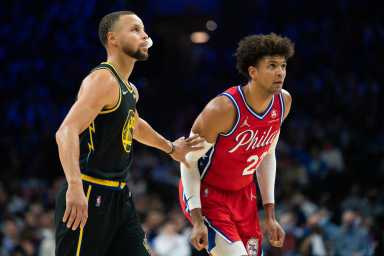 Matisse Thybulle Stephen Curry